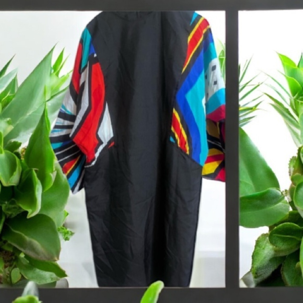 VTG Lord And Taylor Fantasia 60s Sz S Manhattan Store Abstract Multicolor Dress